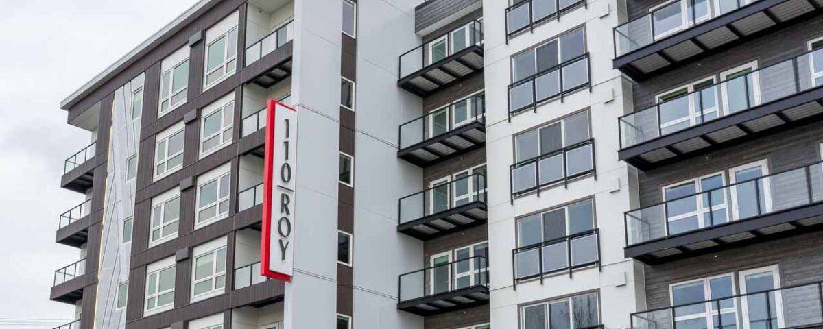 Custom framed glass railings and balconies